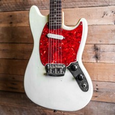 1965 Fender Musicmaster II in Olympic White