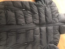 Next Boys Coat Black, 7 Years