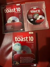 Roxio Toast 10 Titanium Software Burn Copy Listen Watch for Mac