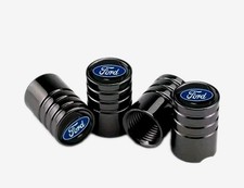 Ford dust caps black - ford, x4