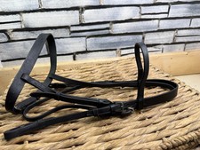 S/H Shetland Hunter Snaffle Bridle - Black - Small Pony