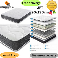 Memory foam and springs 3ft - foam,