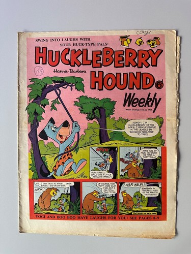 Huckleberry hound weekly comic - hound,