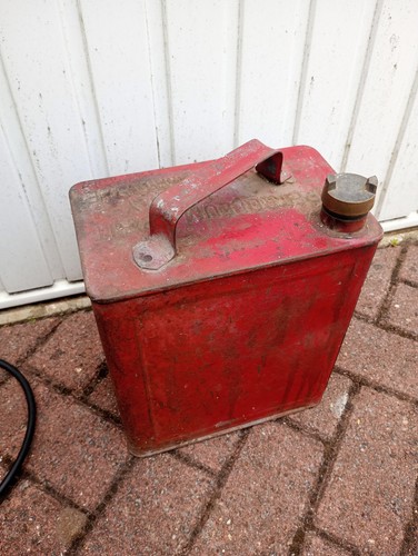 Vintage fuel can - vintage,
