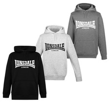 Mens Lonsdale Boxing Gym Hoodie Sweater Jumper Tracksuit Top