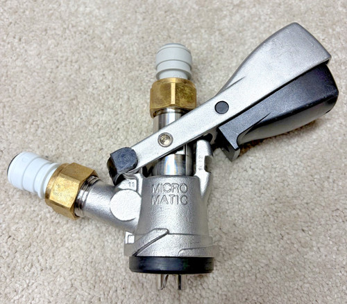 Micro matic type keg - keg, coupler