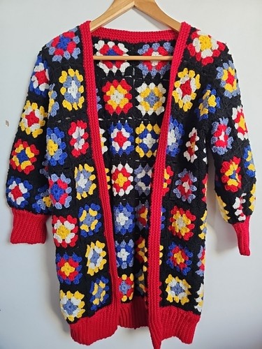 Vintage handmade cardigan - vintage,