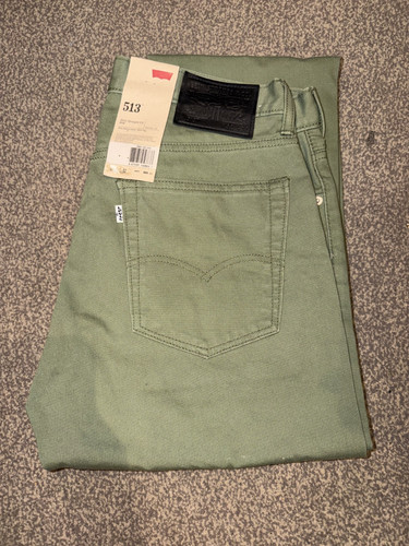 Bnwt levi 513 jeans green - bnwt, levi's