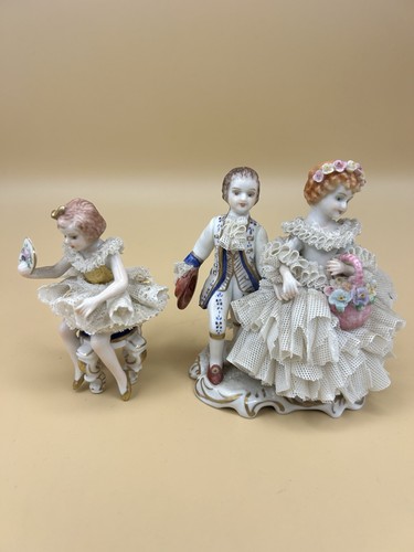 Irish dresden figurines - irish,