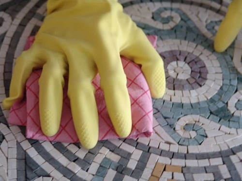 Mosaic grout mold - grout,, resistant
