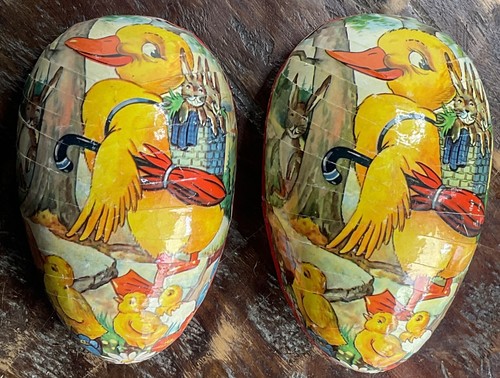 Vintage ducks paper mache - ducks,