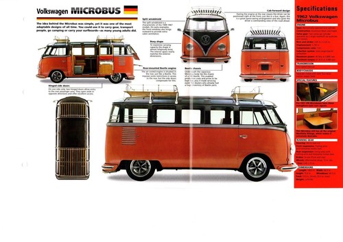 1962 volkswagen microbus - 1962,