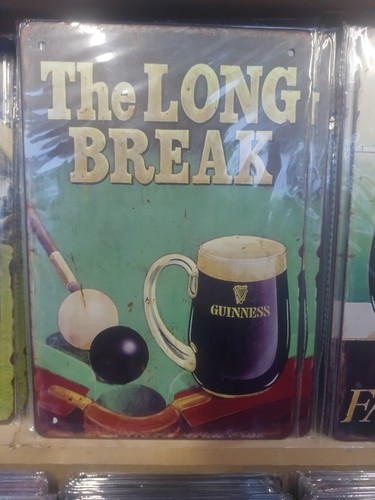 Guinness sign 20cm 30cm - x,