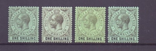 Gibraltar 1912 x 4 - gv,