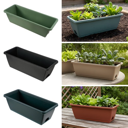 10pcs plastic trough - 5/10pcs, plant