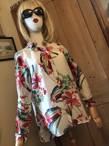 Silk cotton blouse - &, s