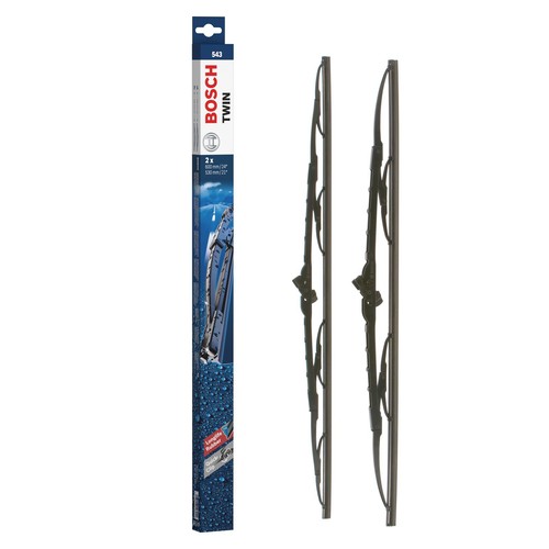 Wiper blades bosch - 2x, twin