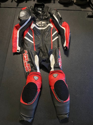 Motorcycle leather suit - motorcycle,