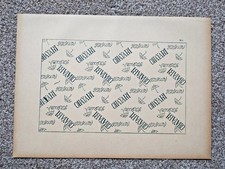 Decorative Design - Antique Japanese Art Print - 1890