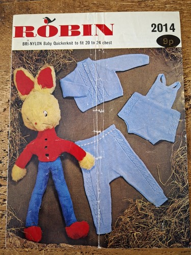 Robin baby knitting - robin, patterns
