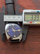 Vintage Pronova 1960's Date Manual Wind Mens Watch Running Repair Great Dial.