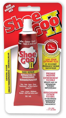 Shoe goo repair - goo, glue