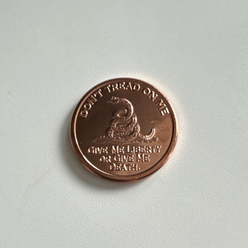 999 fine copper round - oz, 0.999