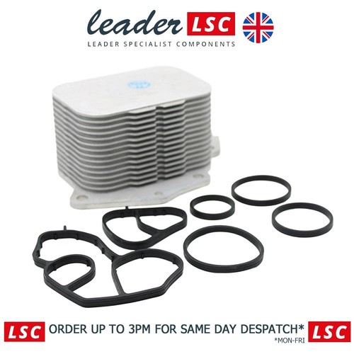 Engine oil cooler with - cooler, gaskets