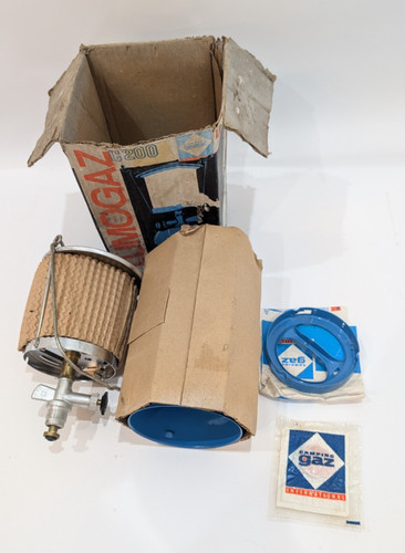 Vintage camping gaz lumogaz - camping,