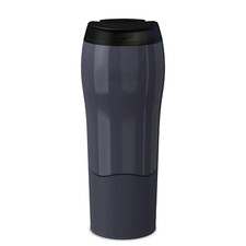 Mighty Mug ,Go Travel Mug,Reusable Coffee Cup ,Charcoal 0.47L Grey - 17920227