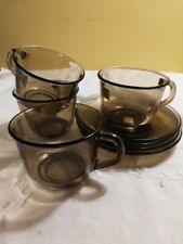 Arcoroc Smoked Brown Glass