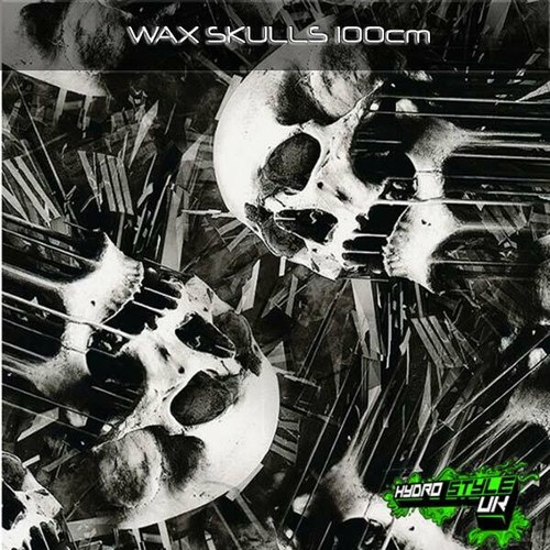 Rolled wax skulls - rolled,