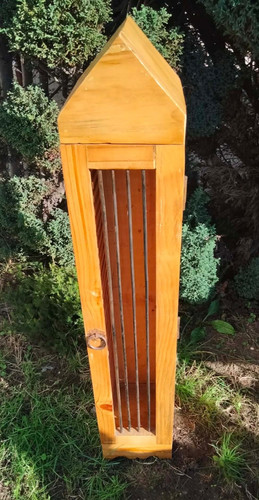 Hardwood stand tower - stand, single