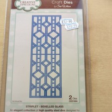 Creative expressions bevelled glass strip Cutting Dies Card Making Scrapbooking 