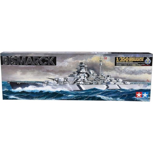 Tamiya 350 bismarck - 1/350, with