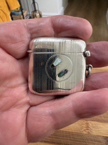 Beautiful solid silver vesta - beautiful,