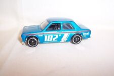 HOTWHEELS MATTEL - DATSUN BLUEBIRD 510 GT - MATALLIC BLUE - EXCELLENT CONDITION.