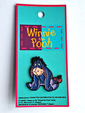 Winnie the Pooh Eeyore Fully Licensed Vintage 1990s Original Packaging Pin Badge
