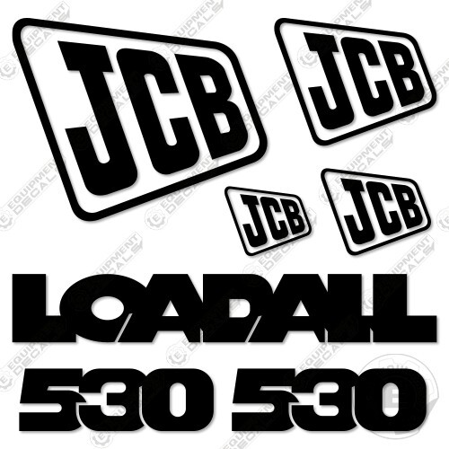 Fits jcb 530 - fits, decal