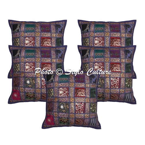 Patchwork cushion cover - patchwork,