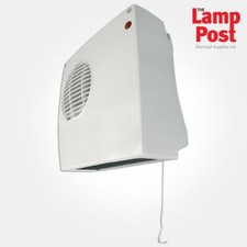 Eterna DFH2KW 2000W 2kW Wall Mounted Bathroom Toilet Downflow Heater