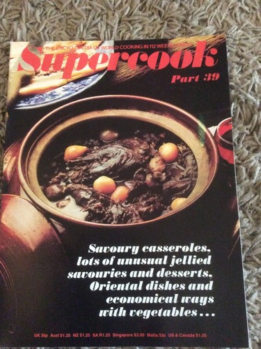 Vintage supercook magazine - vintage,