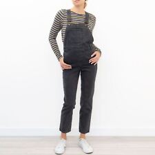 White Stuff Dungarees Womens Black Dahlia Denim Casual Sleeveless Jumpsuit