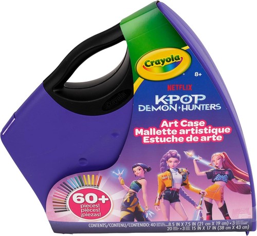 Crayola pop demon hunters - k-pop,