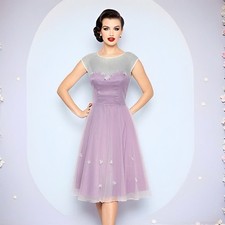 Collectif Dress 10 Swing Rockabilly Vintage 50s Retro Pinup Style