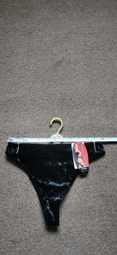 Women crushed velvet - velvet, thong