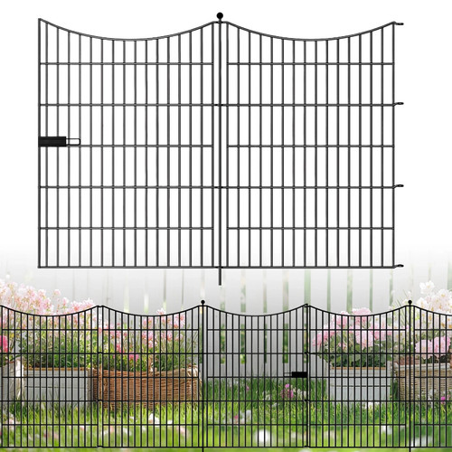 24ft long garden fence with - long,