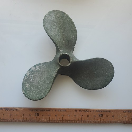 Vintage bronze brass blade - bronze,