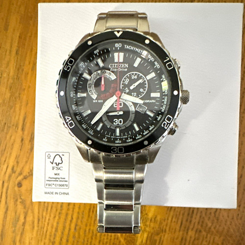 Citizen eco drive chronograph - citizen, eco-drive