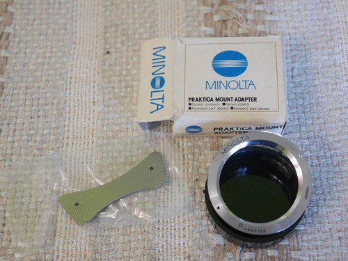 Genuine minolta adapter m42 - genuine, p-adapter